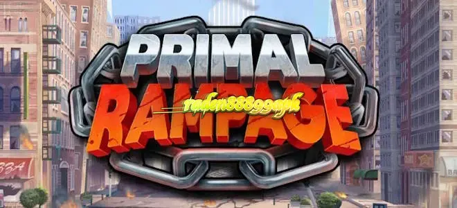 Tampilan visual hutan rimba dan gulungan slot Primal Rampage